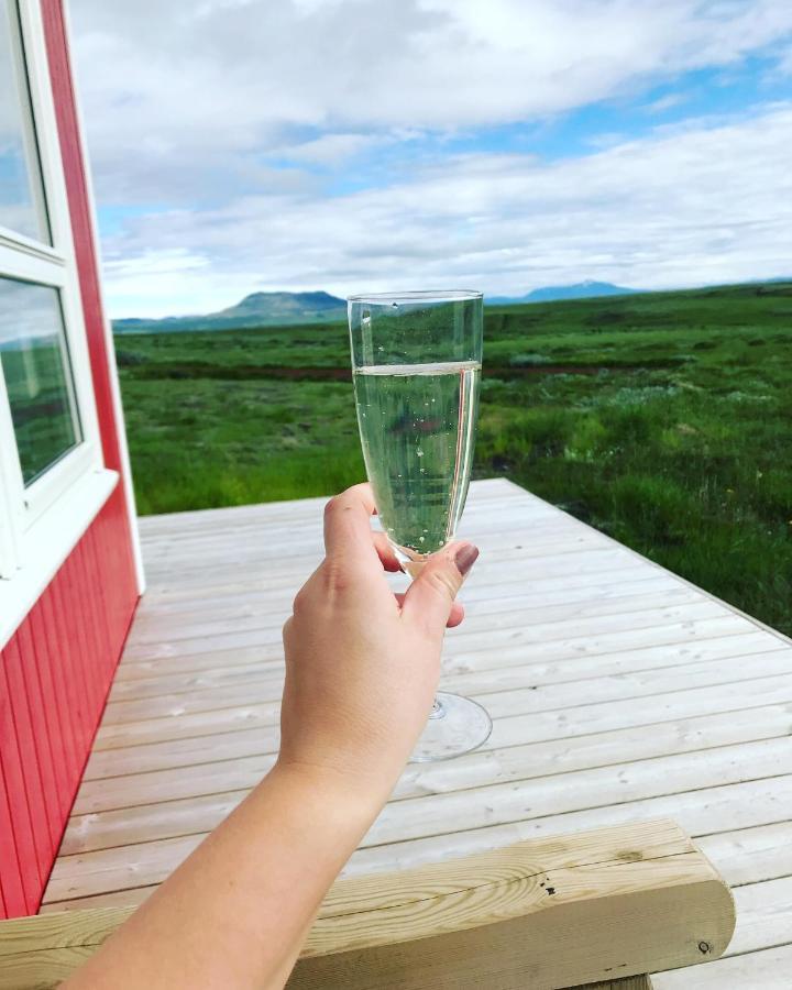 Blue View Cabin 1A With Private Hot Tub Reykholt  Bagian luar foto
