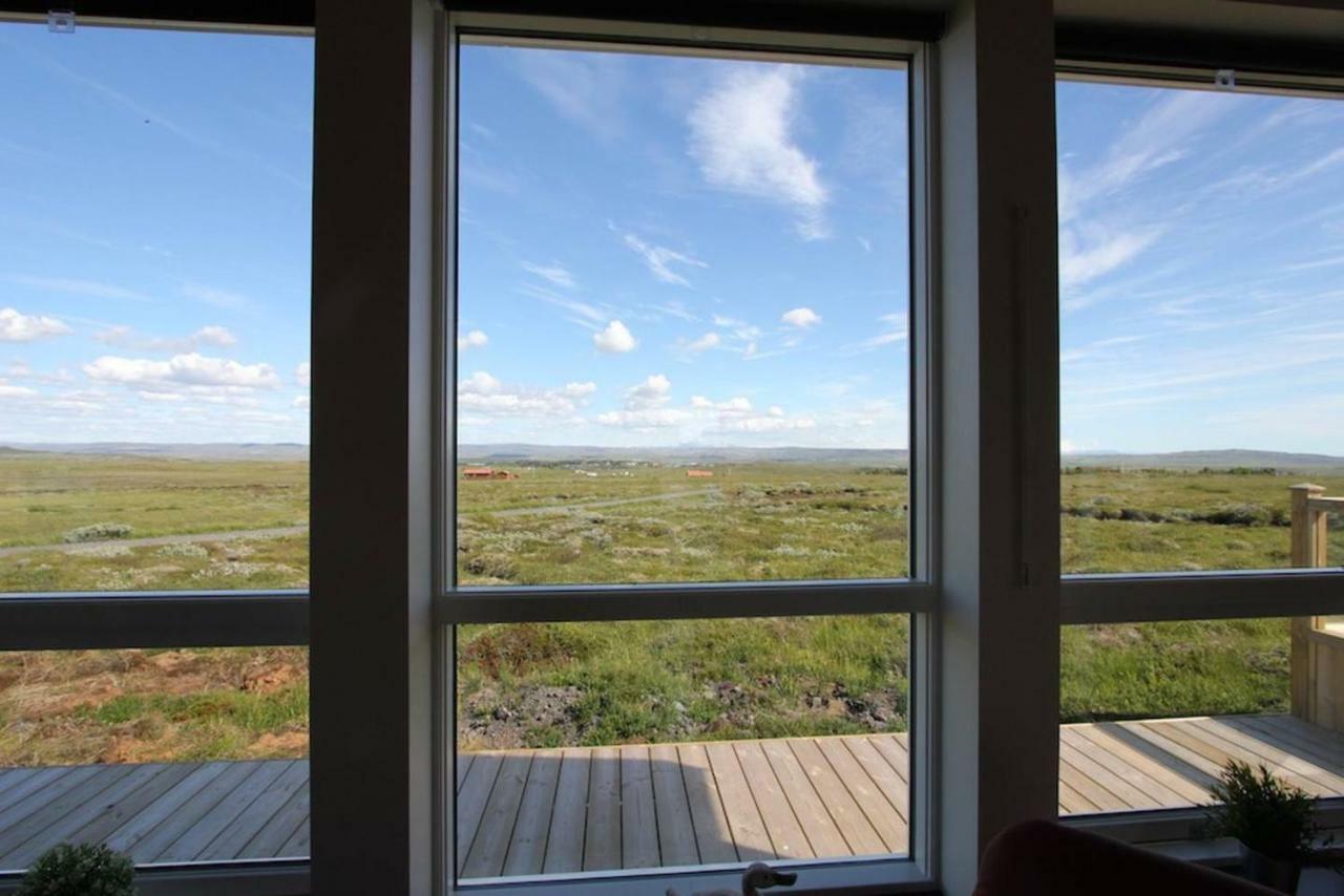 Blue View Cabin 1A With Private Hot Tub Reykholt  Bagian luar foto